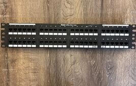 PANDUIT DP5e Cat 5e UTP Flat Patch Panel, 2 RU 48 PORT - $9.90