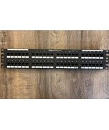 PANDUIT DP5e Cat 5e UTP Flat Patch Panel, 2 RU 48 PORT - $9.90