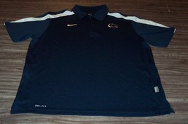 Psu Penn State University Nittany Lions Nike Golf Polo T-SHIRT Mens Large - £19.46 GBP
