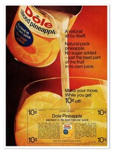 Dole Sliced Pineapple 10-Cent Store Coupon Vintage 1972 Full-Page Magazi... - €8,42 EUR