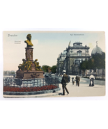 DRESDEN Statue of REITSCHEL-DENKMAL KGL KUNSTAKADMIE POSTCARD Unposted U... - €6,59 EUR