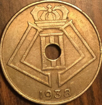 1938 Belgium 10 Centimes - £1.26 GBP