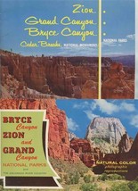 3 Zion Grand and Bryce Canyon National Park Photo Books  - $17.82
