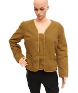 NWOT Isabel Marant Women Embroidered Brown Full Sleeves Coat Jacket Sz S 36 - £55.13 GBP