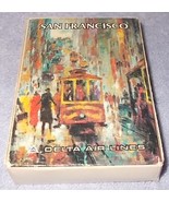 Vintage San Francisco Delta Airlines Hoyle Deck of Playing Cards  - $7.95