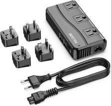 Universal Travel Adapter 100 220V to 110V Voltage Converter 250W with 6A 4 Port  - £63.18 GBP