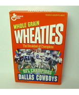 Dallas Cowboys Sealed Wheaties Cereal Box 1993  Super Bowl XXVIII - £11.49 GBP