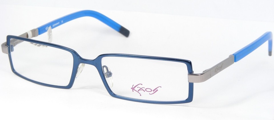 KAOS 116 COL.2 BLUE /SILVER EYEGLASSES GLASSES FRAME 51-17-136mm Germany... - $69.30
