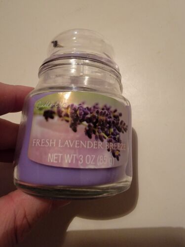 Candle-Lite Fresh Lavender Breeze Scented Candle Glass W/lid - £15.41 GBP