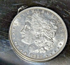 1885 P Morgan Silver Dollar AA19-CND6051 - £70.74 GBP
