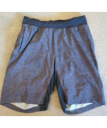 lululemon mens t.h.e. short 9 linerless - Gray - S - $468.48 MXN