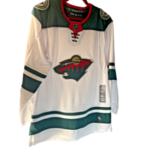 New Minnesota Wild Adidas Climalite Hockey Jersey Size 46 - $119.99