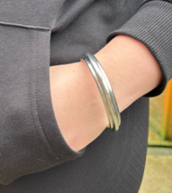 Sikh Kara Titanium Bangles , Singh Kaur Collar, Kada Punjabi centre Edge... - £88.07 GBP