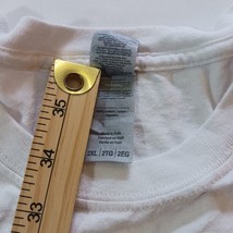 Gildan Men White Cotton T-Shirt Graphic Steve Serra Auto Group Short Sleeve 2XL image 5