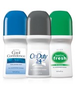 Avon Always Feelin&#39; Fresh 2.6 Fluid Ounces Roll-On Deodorant Value Pack ... - £8.64 GBP