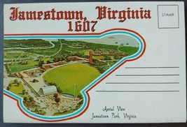 Jamestown Virginia 14 Views Vintage Booklet Ships Aerial View James Fort... - £21.70 GBP