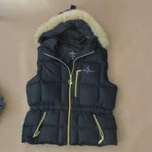 Baby Phat Black Sleeveless Puffer Vest Girl’s size Medium Junior - $204.41 MXN