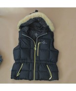 Baby Phat Black Sleeveless Puffer Vest Girl’s size Medium Junior - $204.41 MXN