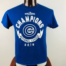 Chicago Cubs 2016 World Series Champions Mens M Graphic T Shirt - £15.78 GBP