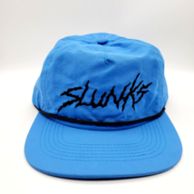 SLUNKS Hat Snapback Rope Volleyball Shorts Trunks Blue Black Adjustable NEW - $29.65