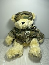 Bear Forces of America plush camo army military teddy David - £11.86 GBP