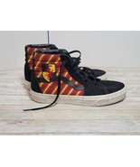 Vans X HARRY POTTER Gryffindor SK8-HI Sneakers Mens Size 8.5, Women 10 - $1,427.77 MXN
