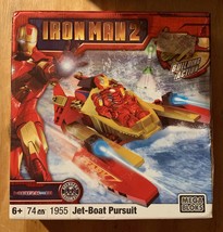 NEW Iron Man 2 - Jet Boat Pursuit - Mega Bloks - no. 1955 - £11.99 GBP
