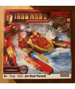 NEW Iron Man 2 - Jet Boat Pursuit - Mega Bloks - no. 1955 - £11.71 GBP