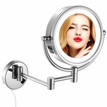 Gurun 8.5 Inch Double Sided Vanity Mirror For Bathroom With 10X Magnification - £93.46 GBP