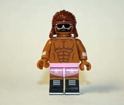 YY Minifigure Building Custom Randy Savage Macho Man Classic Outfit WWE Wrestler - $6.50