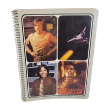 Vintage 1978 Battlestar Galactica Universal City Studios Mead Notebook Starbuck - £37.21 GBP