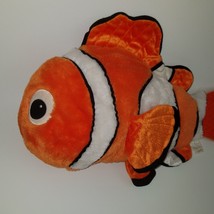 Finding Nemo Plush 19&quot; Long Disney Store Orange Clown Fish Stuffed Animal Core - £15.62 GBP