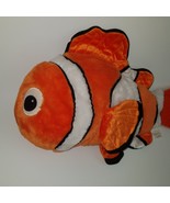 Finding Nemo Plush 19&quot; Long Disney Store Orange Clown Fish Stuffed Anima... - £15.53 GBP
