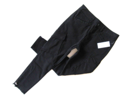 NWT J Brand Margho in Direct Black Utility Crop Stretch Twill Ankle Zip Pants 23 - £32.85 GBP