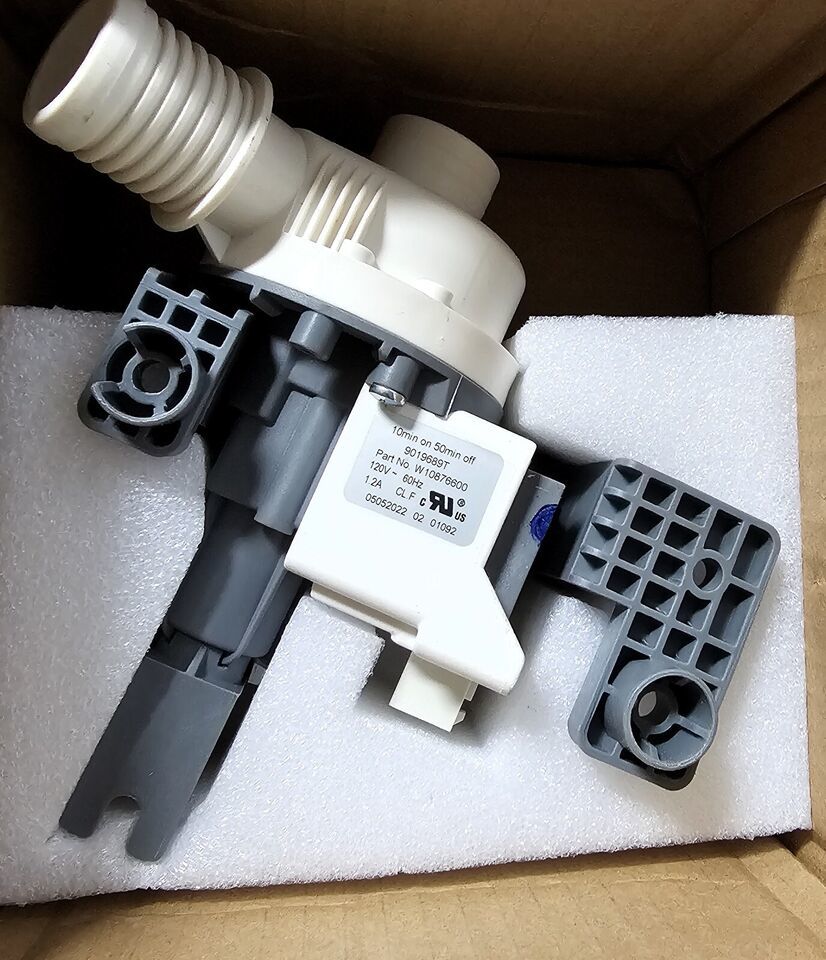 W10876600 Drain Pump for Whirlpool Washer Washing Machine W10727777 W108... - $29.00