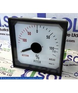 Noris RQ144-009 Pitch Indicator Gauge -120% to +120% Scale RQ144009 NTW New - $299.00