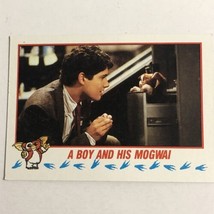 Gremlins 2 A New Batch Trading Card 1990  #29 A Boy And His Mogwa - £1.55 GBP