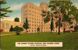 Robert Packer Hospital and Guthrie Clinic Sayre, PA Postcard Unused - £3.42 GBP