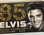 Elvis Presley Postcard Elvis Birthday Celebration 2020 - £2.72 GBP