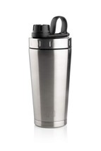 Shaker Cup Bottle 3-in-1 Stainless Steel Leak Proof  Stainless Blinder Ball - £22.15 GBP