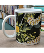Hilo Hattie Leis &amp; Pines Black Mug 2013 50th Anniversary 4&#39;&#39; - $13.85