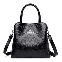 3 Layer  Print  Women&#39;s Handbag High Quality Patent Leather Ladies Handbags Desi - £150.27 GBP