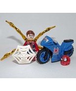 Minifigure Spider Man Tobey Maguire With Motorcycle Marvel No Way Home B... - €7,07 EUR
