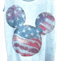 DISNEYLAND Red White &amp; Blue Mickey Mouse Burnout - £7.74 GBP