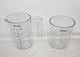 Omega Cold Press Slow Juicer OMJCSMVBBK13 Replacement Cup / Pitchers - $278.40 MXN