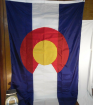 4x6 Ft Colorado Flag Usa Made By Annin 140670 Nos Vintage Sewn - £47.06 GBP