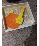 Original Vintage 1971 Fisher Price MUSIC BOX RECORD PLAYER 3 Records  - $15.20