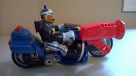 Mattel Fisher Price Rescue Heroes Jake Justice Highway Police Officer Motorcycle - $32.17