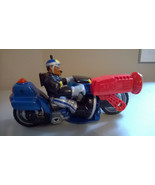Mattel Fisher Price Rescue Heroes Jake Justice Highway Police Officer Mo... - $606.79 MXN