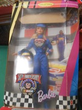 Great Collectible BARBIE Doll.....NASCAR  50th Anniversary - £11.14 GBP